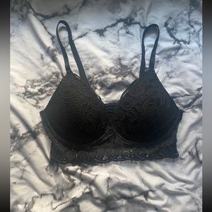 Wireless push up bra